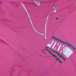 Pink hoodie